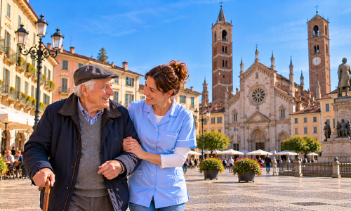 Badanti a Vercelli