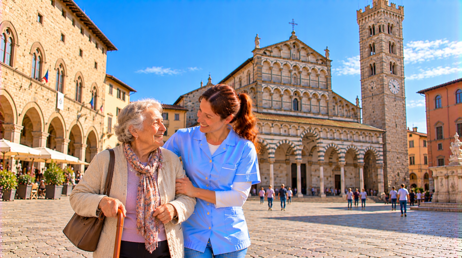 Badanti a Pistoia