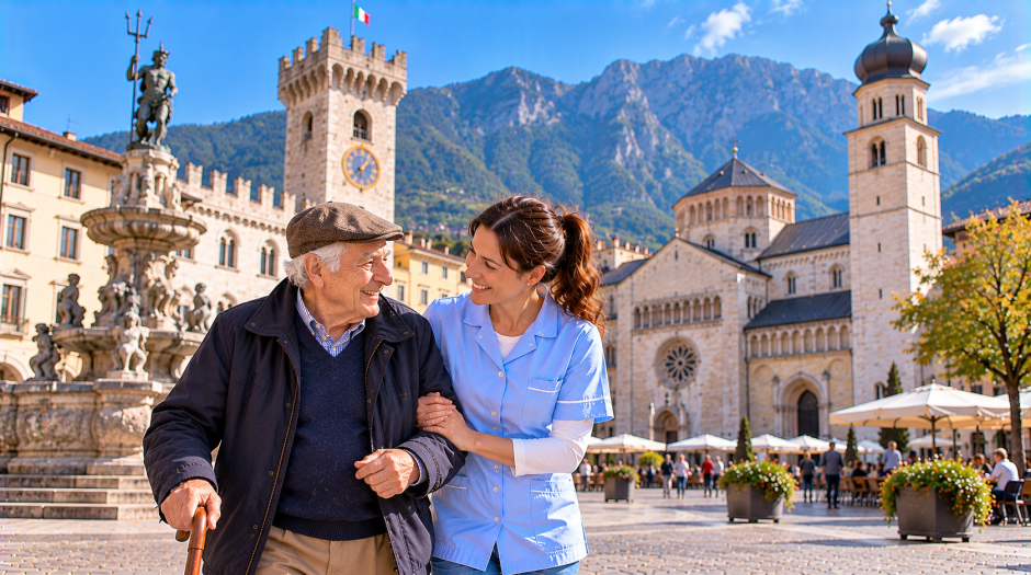 Badanti a Trento