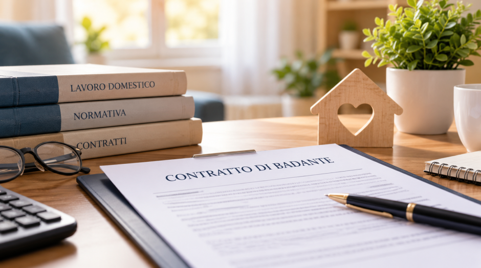 Contratto badante: cosa deve sapere la famiglia (livelli, orari, ferie, TFR)